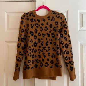 Old Navy Cheetah Print Sweater!